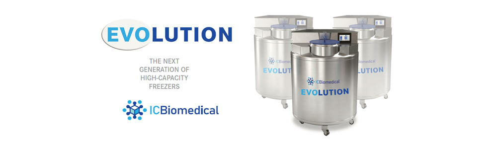 Evolution high capacity freezing container